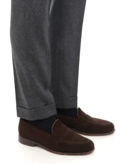 Berwich | Pantalone Uomo Morello con Pince><noscript><img width=
