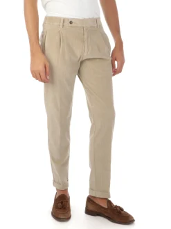 Berwich | Pantalone Uomo Retro Elax in Velluto>Uomo Pantaloni