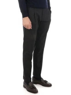 Berwich | Pantalone Uomo Retro in Lana Stretch>Uomo Pantaloni