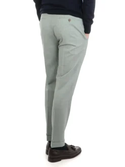 Berwich | Pantalone Uomo Retro in Lana Stretch>Uomo Pantaloni