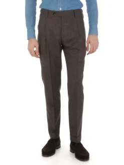 Berwich | Pantalone Uomo Vulcanoz Loro Piana>Uomo Pantaloni
