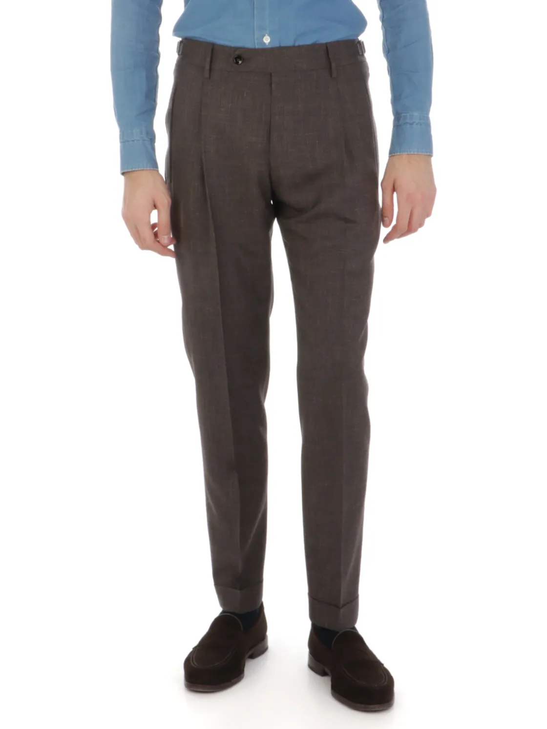 Berwich | Pantalone Uomo Vulcanoz Loro Piana>Uomo Pantaloni
