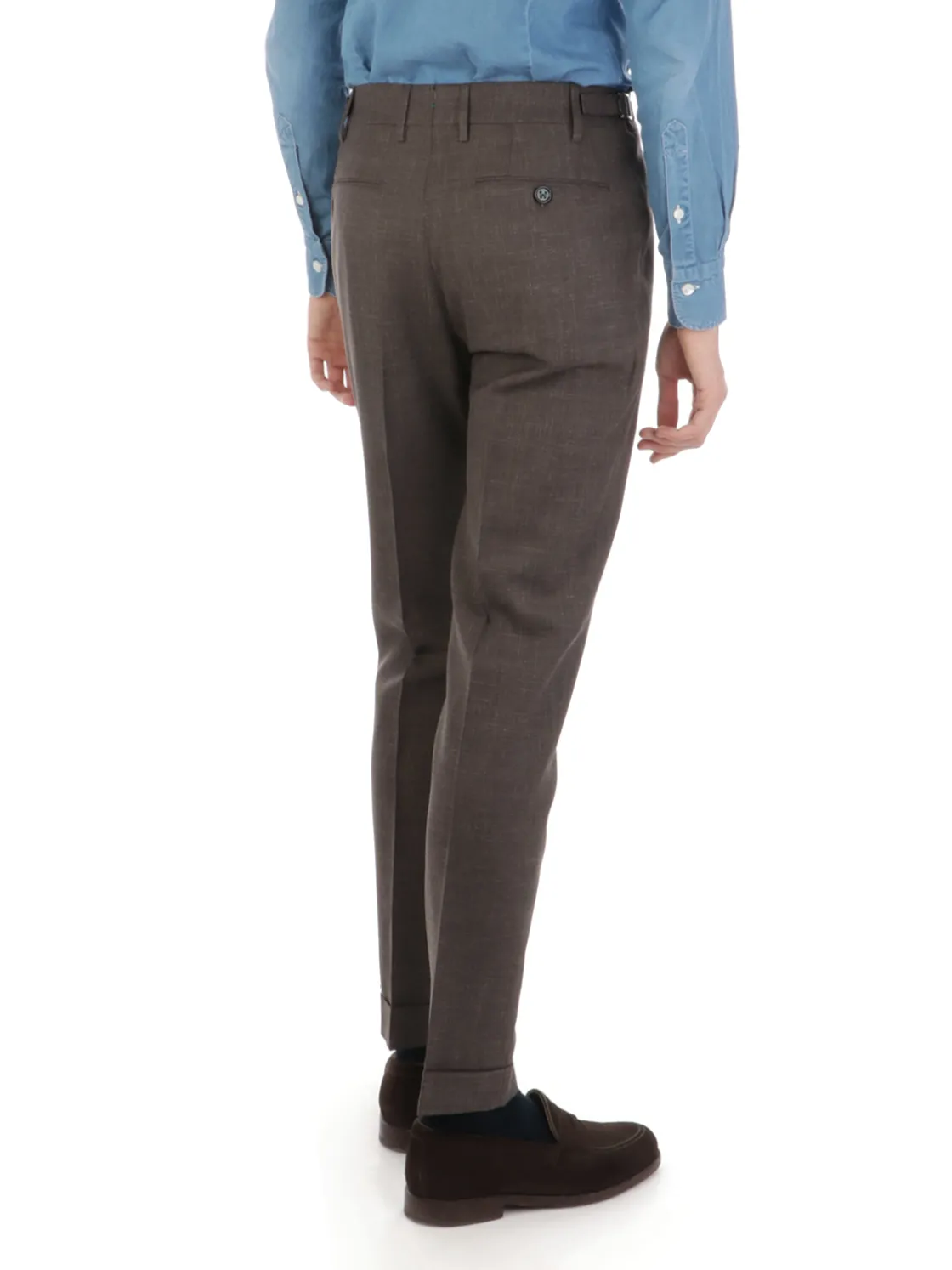 Berwich | Pantalone Uomo Vulcanoz Loro Piana>Uomo Pantaloni