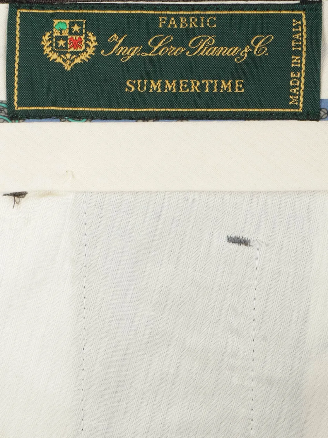 Berwich | Pantalone Uomo Vulcanoz Loro Piana>Uomo Pantaloni