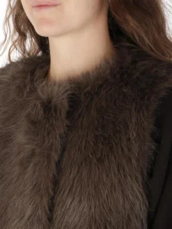 Betta Corradi | Smanicato Reversibile Donna in Ecopelliccia><noscript><img width=