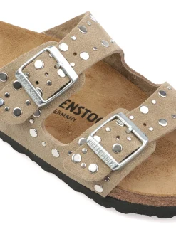 Birkenstock | Sandalo Donna Arizona Rivet in Suede><noscript><img width=
