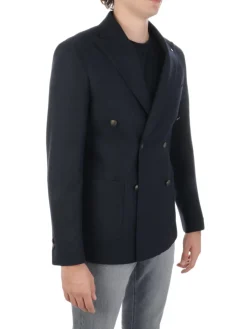 Borbonici | Giacca Uomo Doppiopetto in Lana>Uomo Blazer E Giacche