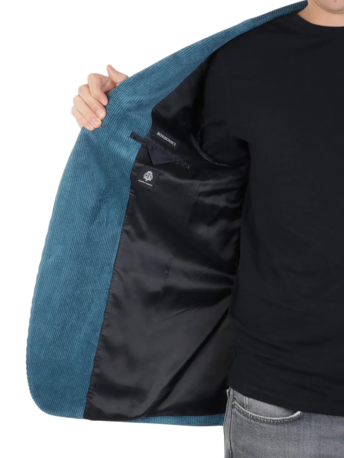 Borbonici | Giacca Uomo in Velluto a Coste>Uomo Blazer E Giacche