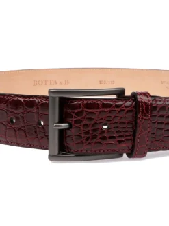 Botta & B BOTTA&B | Cintura Coccodrillo Uomo>Uomo Cinture
