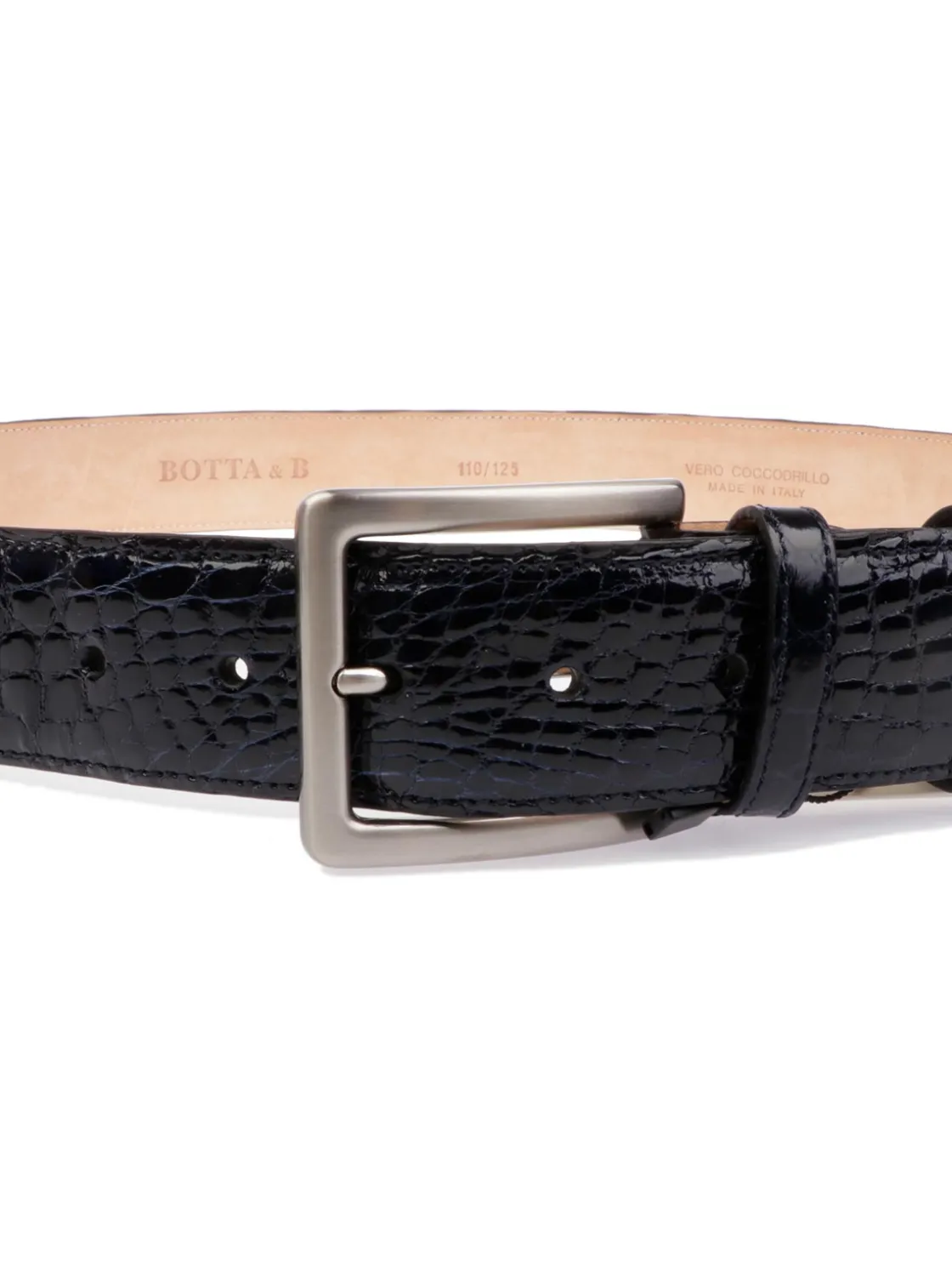 Botta & B BOTTA&B | Cintura Coccodrillo Uomo>Uomo Cinture