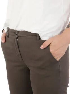 Briglia 1949 | Pantaloni Donna Nicole FW in Cotone Stretch><noscript><img width=