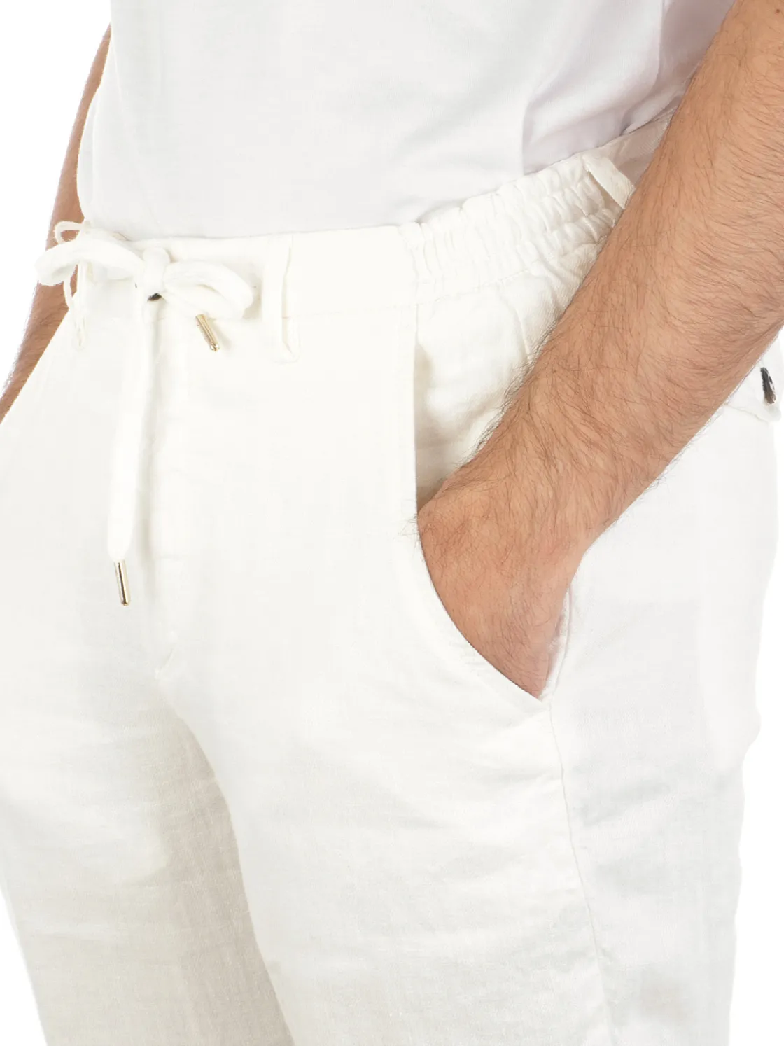 Briglia 1949 | Pantaloni Uomo in Lino>Uomo Pantaloni