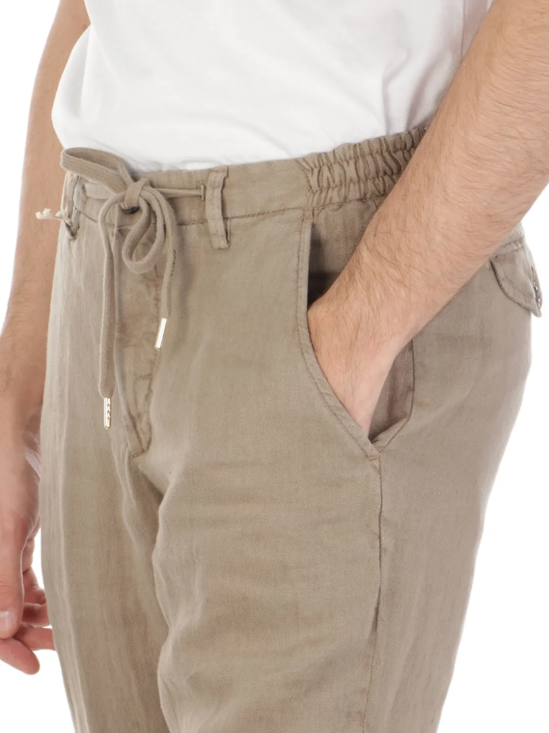 Briglia 1949 | Pantaloni Uomo in Lino>Uomo Pantaloni