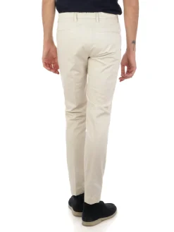 Briglia 1949 BRIGLIA | Pantaloni Uomo In Cotone Liscio Stretch>Uomo Pantaloni