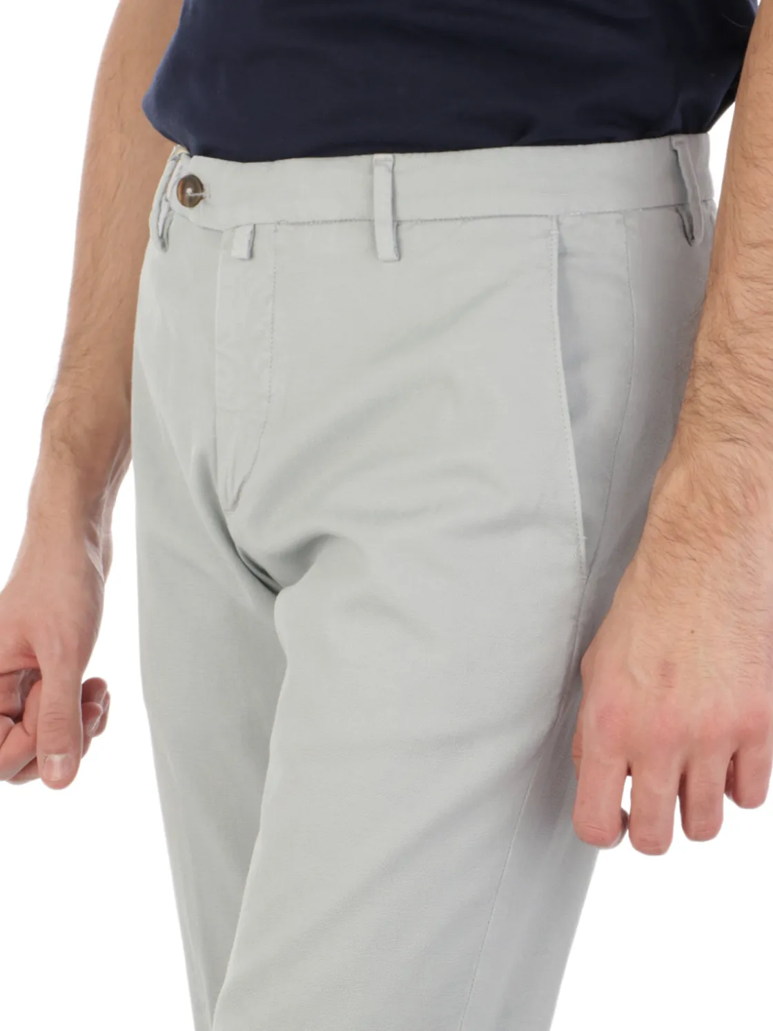 Briglia 1949 BRIGLIA | Pantaloni Uomo In Cotone Operato Stretch>Uomo Pantaloni