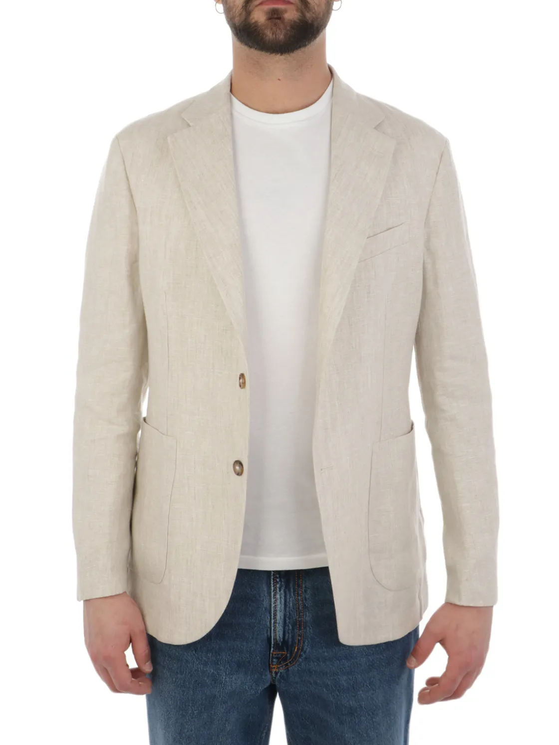 Brooksfield | Blazer Uomo in Lino>Uomo Blazer E Giacche