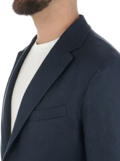 Brooksfield | Blazer Uomo in Lino><noscript><img width=