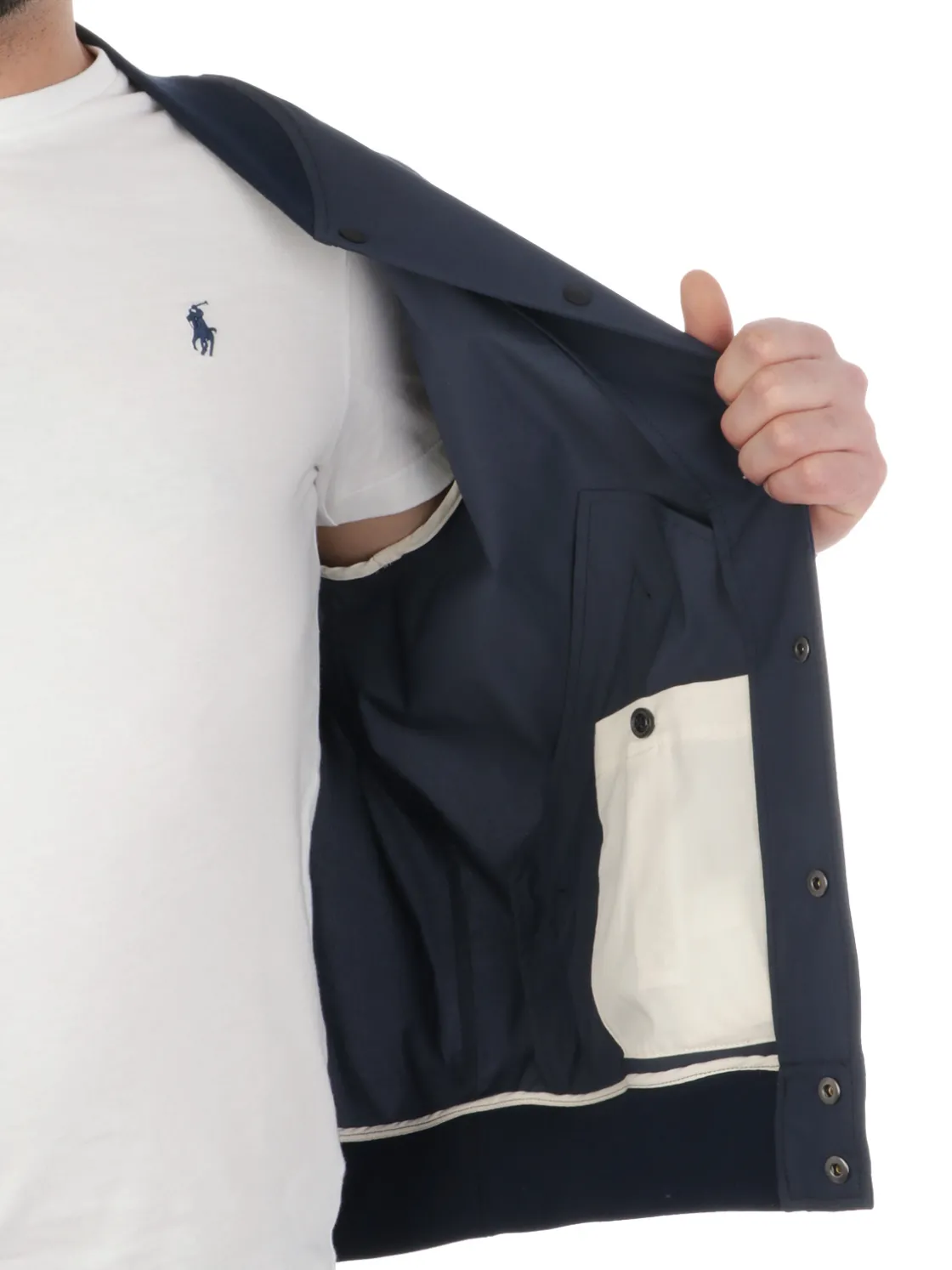 Brooksfield | Giubbino Uomo in Cotone Stretch>Uomo Giubbotti E Piumini