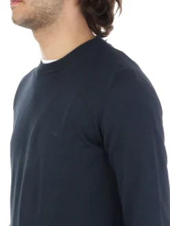 Brooksfield | Pullover Girocollo Uomo in Cotone><noscript><img width=