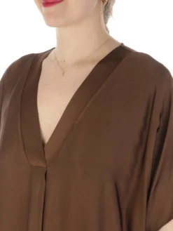 B.YU | Abito Donna Kimono in Viscosa><noscript><img width=