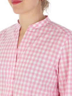Caliban | Camicia Donna in Cotone Vichy><noscript><img width=