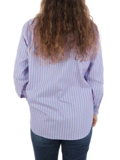 Caliban | Camicia Donna in Cotone a Righe>Donna Camicie