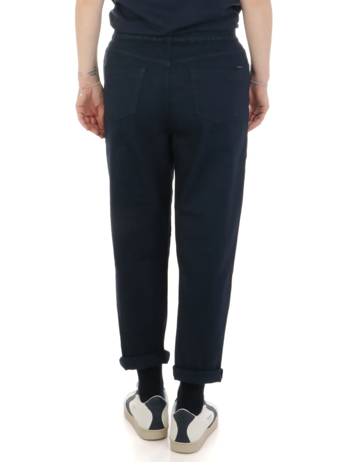 Cigala’s CIGALA'S | Jeans Donna Strap Carrot Raw Dyed>Donna Jeans