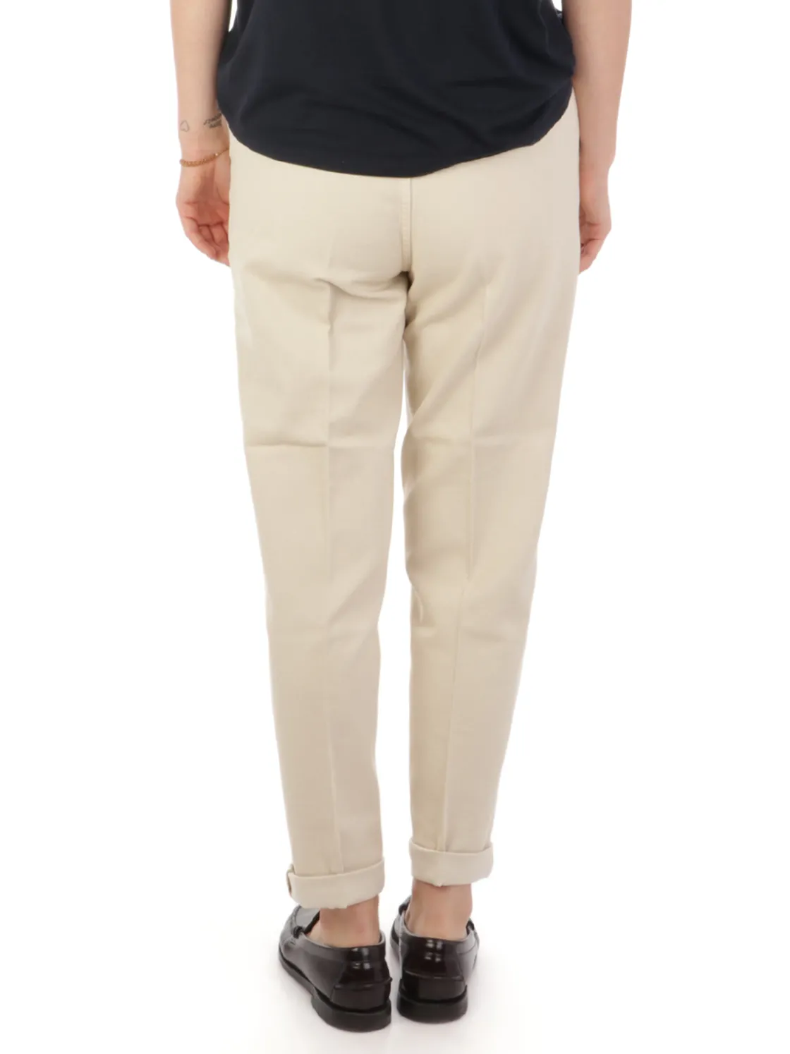 Cigala’s CIGALA'S | Pantaloni Donna Relaxed Chino Dyed>Donna Pantaloni