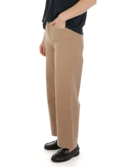 Cigala’s CIGALA'S | Pantaloni Donna Palazzo Crop Dyed>Donna Pantaloni
