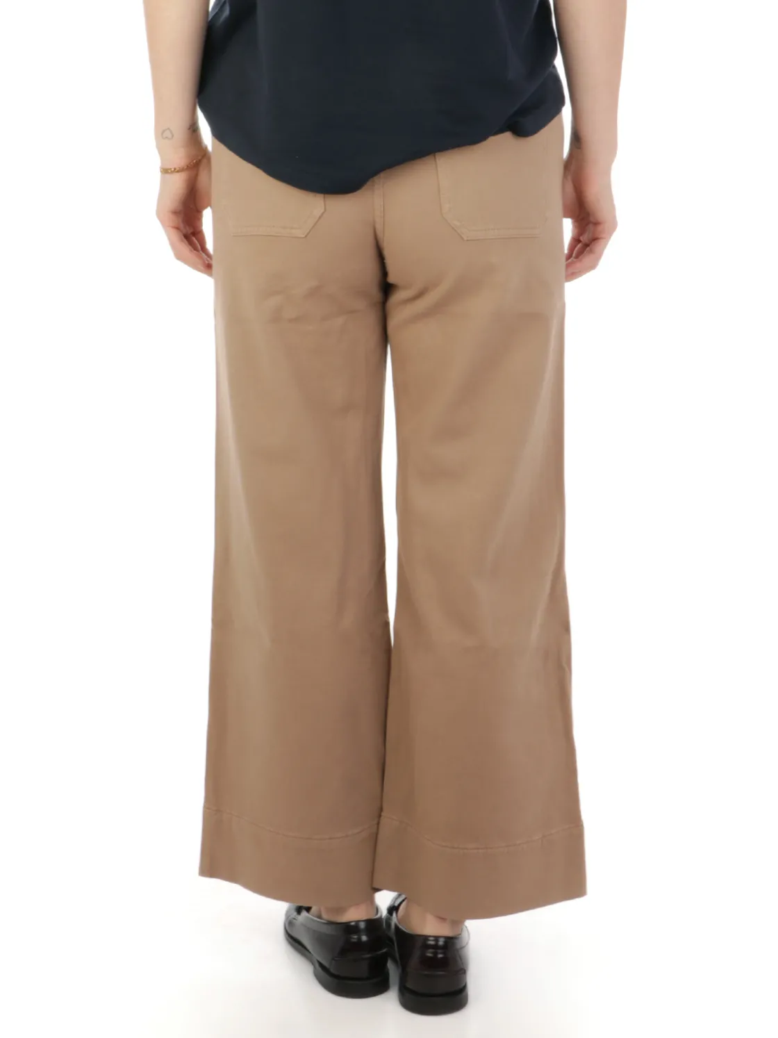 Cigala’s CIGALA'S | Pantaloni Donna Palazzo Crop Dyed>Donna Pantaloni