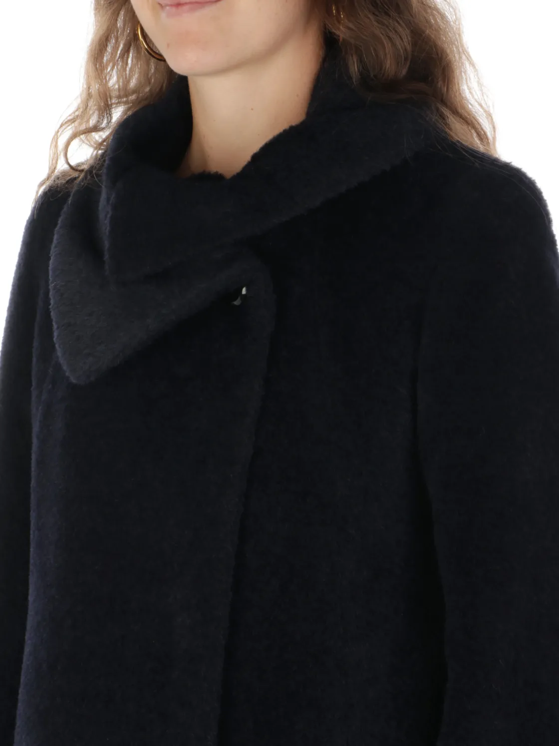 Cinzia Rocca | Cappotto Corto Donna in Lana e Alpaca>Donna Cappotti E Trench