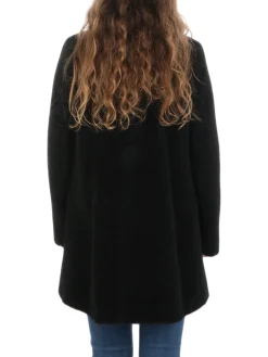 Cinzia Rocca | Cappotto Corto Donna in Lana e Alpaca>Donna Cappotti E Trench