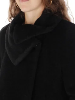 Cinzia Rocca | Cappotto Corto Donna in Lana e Alpaca><noscript><img width=