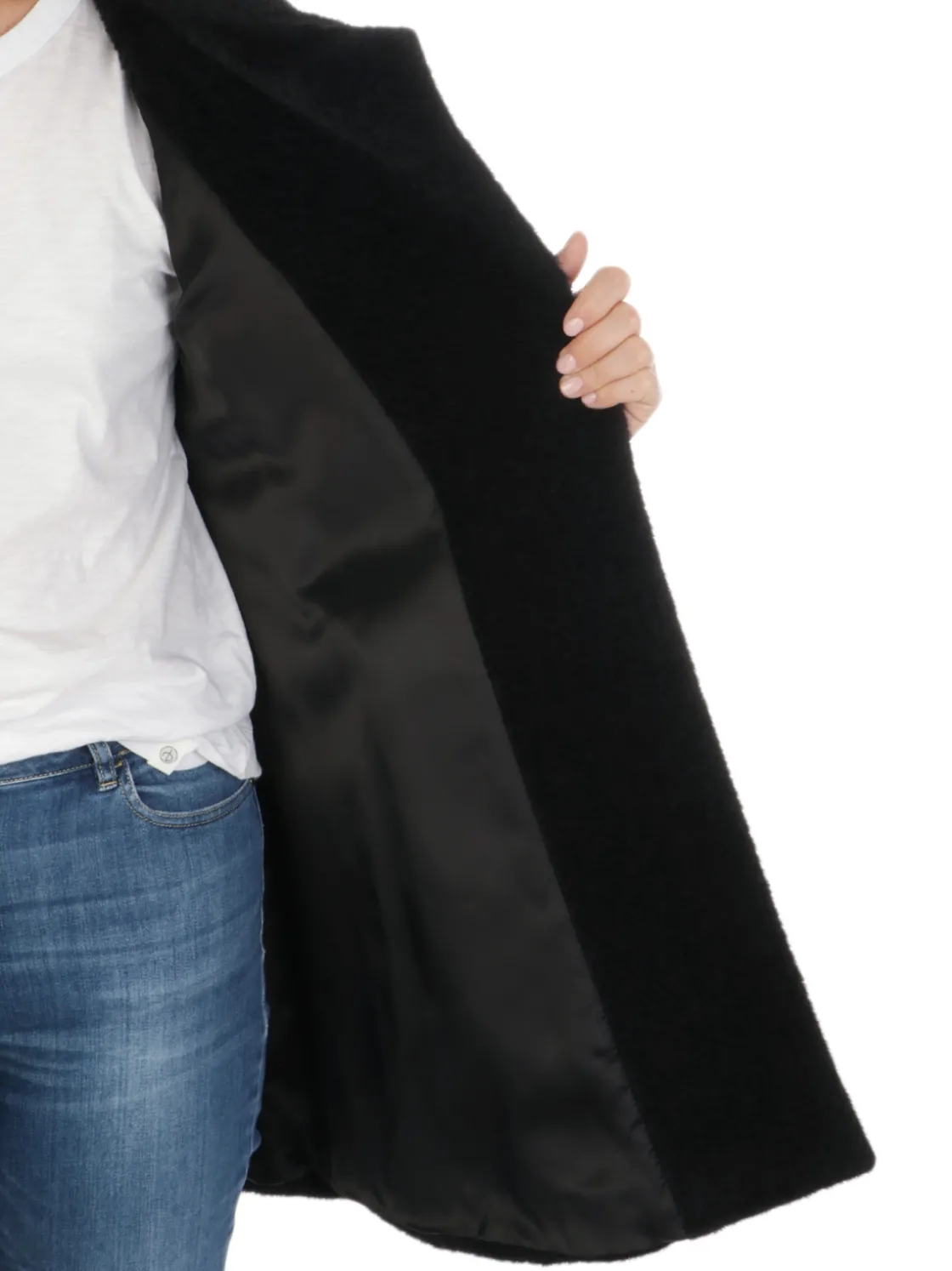 Cinzia Rocca | Cappotto Corto Donna in Lana e Alpaca>Donna Cappotti E Trench