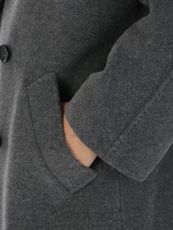 Cinzia Rocca | Cappotto Donna Doppiopetto in Lana e Cashmere><noscript><img width=
