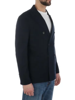 Circolo 1901 | Giacca Doppiopetto Uomo in Cotone Piqué>Uomo Blazer E Giacche