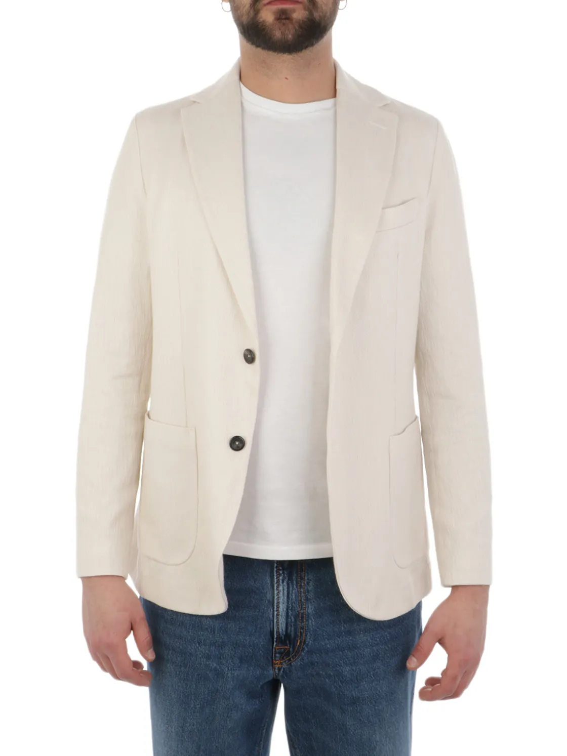 Circolo 1901 | Giacca Uomo in Cotone Fiammato>Uomo Blazer E Giacche