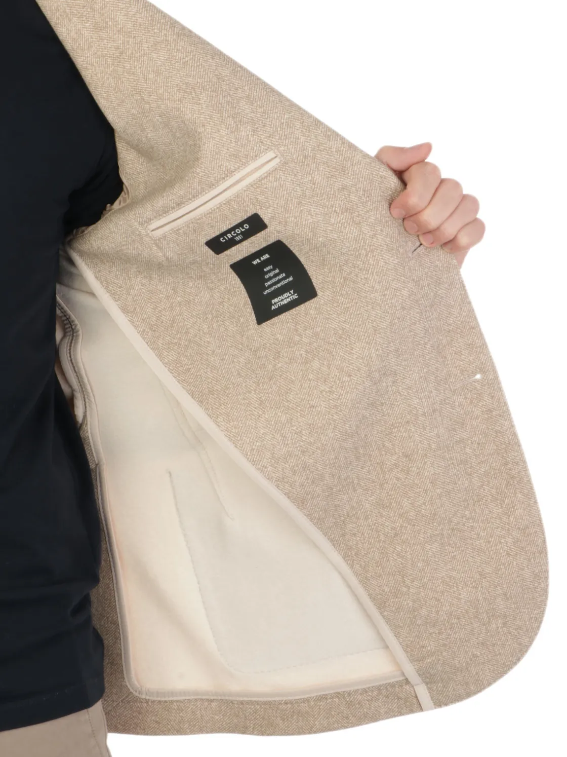 Circolo 1901 | Giacca Uomo Stretch Spigata in Cotone>Uomo Blazer E Giacche