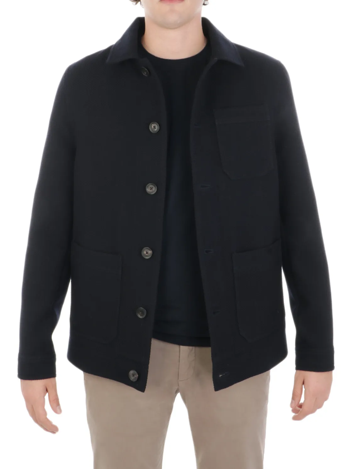 Circolo 1901 | Work Jacket Uomo in Lana Herringbone>Uomo Giubbotti E Piumini