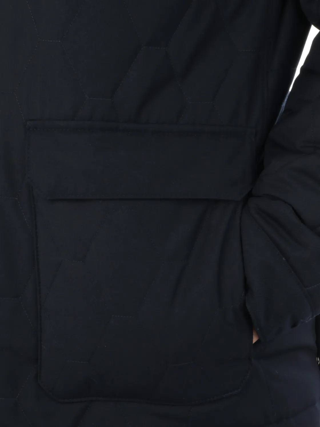 Corneliani | Caban Uomo Imbottito in Viscosa>Uomo Cappotti E Trench