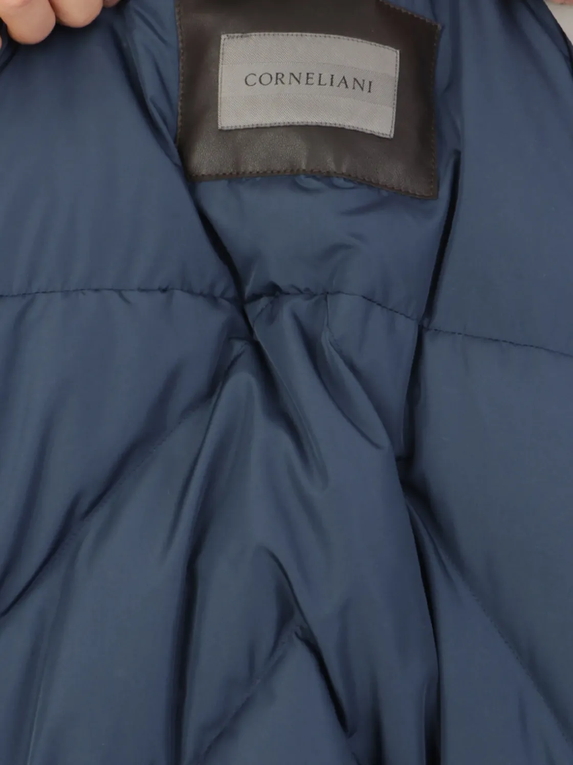 Corneliani | Caban Uomo in Lana Vergine>Uomo Cappotti E Trench