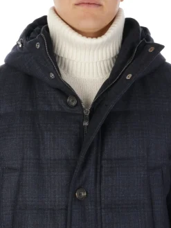 Corneliani | Caban Uomo Trapuntato in Lana><noscript><img width=