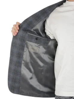 Corneliani | Giacca Uomo in Lana Vergine a Quadri><noscript><img width=