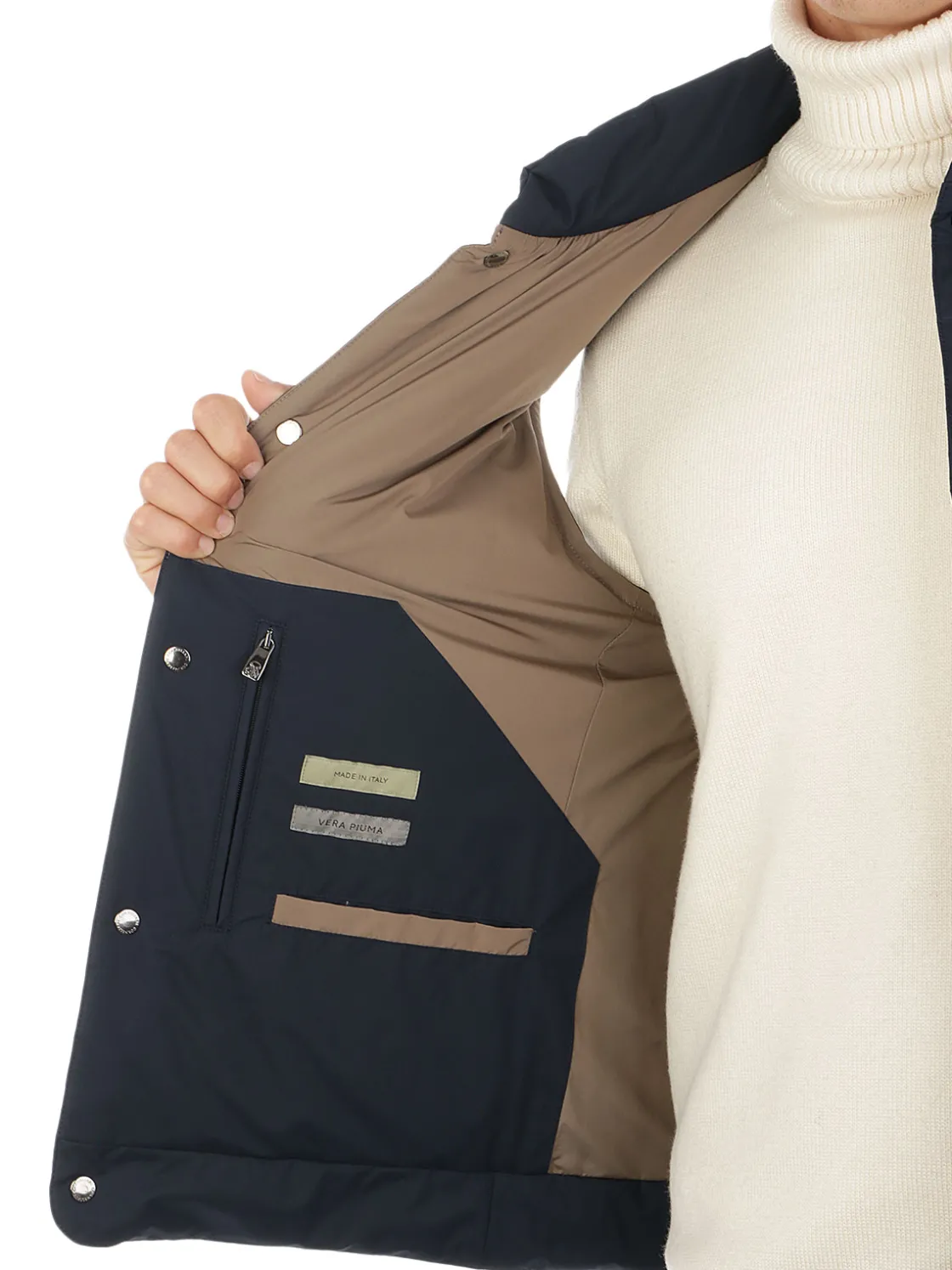 Corneliani | Gilet Uomo Imbottito in Piumino>Uomo Gilet E Smanicati