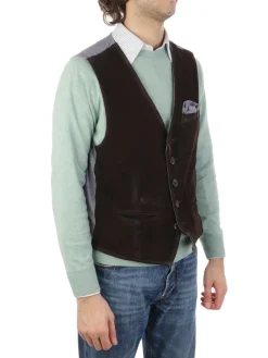 D'Amico | Gilet Uomo in Suede>Uomo Gilet E Smanicati