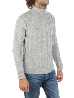 Eleventy | Dolcevita Uomo a Treccia>Uomo Maglie
