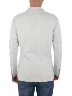 Eleventy | Giacca Doppiopetto Uomo in Cotone Stretch>Uomo Blazer E Giacche