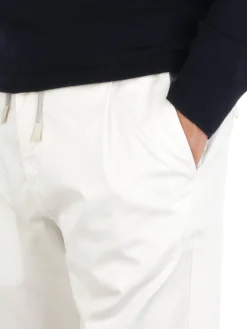 Eleventy | Panaloni Uomo Regimental in Cotone Stretch><noscript><img width=