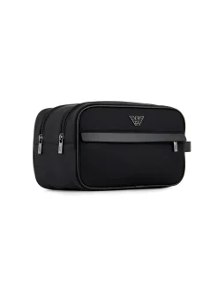 Emporio Armani | Beauty Case Uomo in Nylon Riciclato>Uomo Borse E Zaini