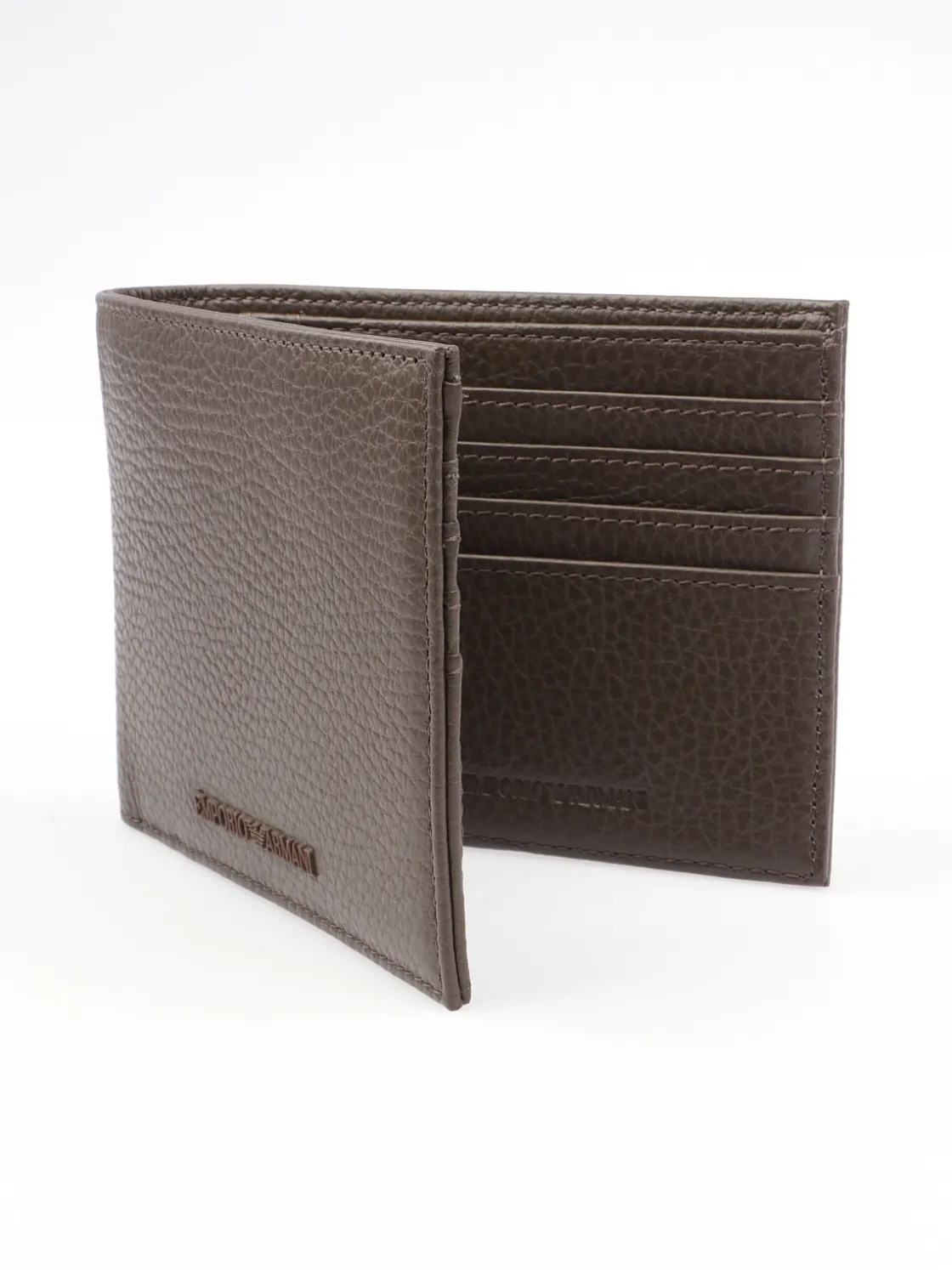 Emporio Armani | Portafoglio Uomo Bi Fold in Pelle>Uomo Portafogli